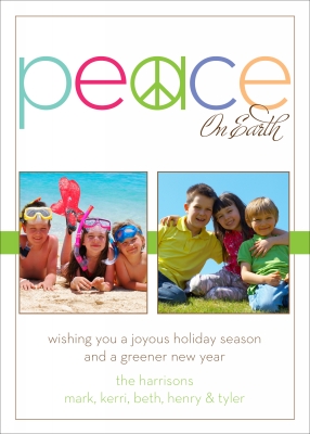 Joy to the World Digital Photo Card by Noteworthy Collection