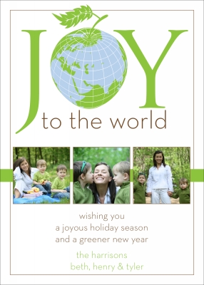 Let it Snow Digital Photo Card by Noteworthy Collection