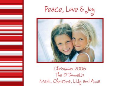 Noteworthy Holiday Photo Cards - Discounted Personalized Stationery