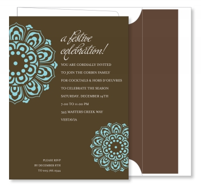Medallion Chocolate & Aqua by Noteworthy Collections