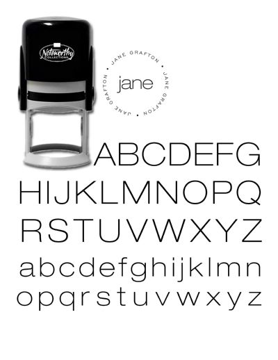 Plain Jane Alphabet Letters