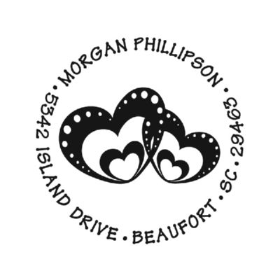 Hearts for Noteworthy Stamps