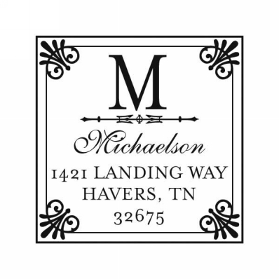 Vieux Carre Stamp by Noteworthy Stamps