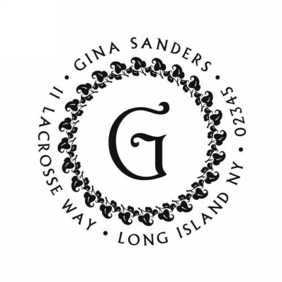 Repeating Leaves Stamp by Noteworthy Stamps