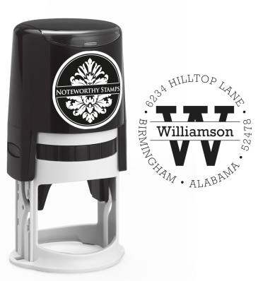 Rockwell Banded Stamp