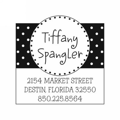 Dotty Band Stamp by Noteworthy Stamps