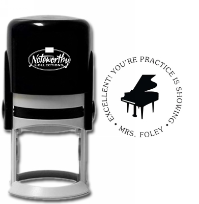 Grand Piano Noteworthy Stamp