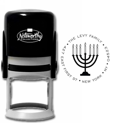 Menorah Noteworthy Stamp