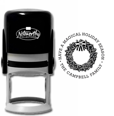 Wreath Noteworthy Stamp