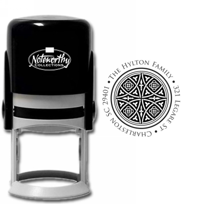 Stained Glass Noteworthy Stamp