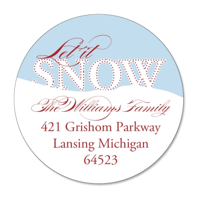 Let it Snow Label by Noteworthy Collection