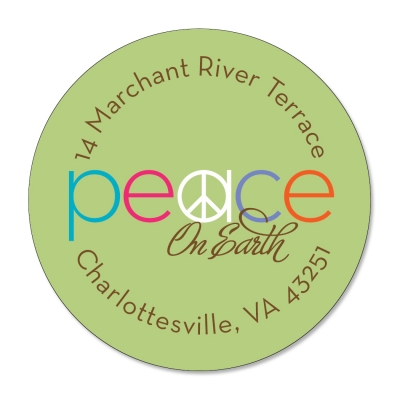 Peace on Earth Green by Noteworthy Collection