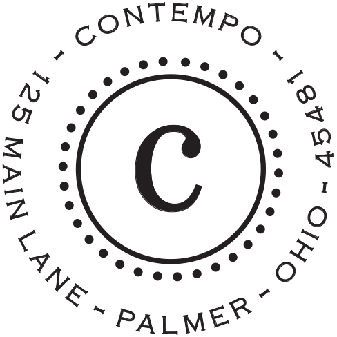 Contempo Personalized Stamp by PSA Essentials
