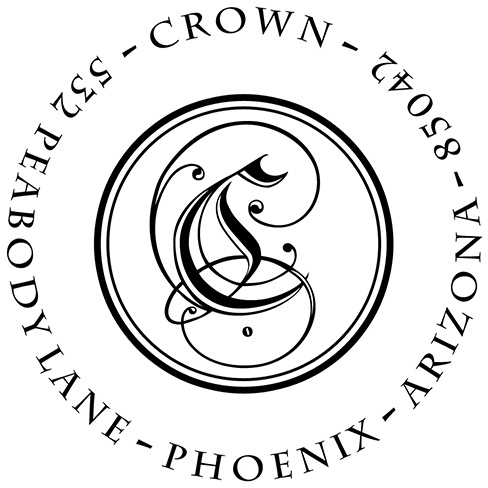 Crown Initial Stamp by PSA Essentials