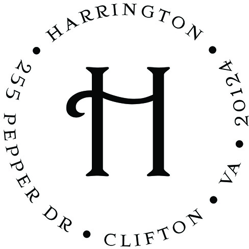 Harrington Initial Stamp by PSA Essentials