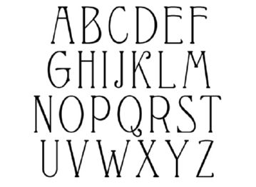 Stamp Alphabet