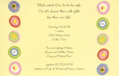 Mucho Color Card Discounted - Putnam House Personalized Stationery