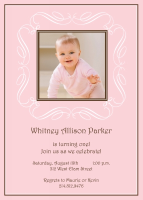 Pink with White Calligraphy box by Putnam House - Discounted