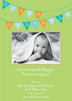 Boy Birthday Flags by Putnam House - Discounted